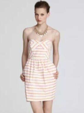 Shoshanna Frannie Strapless Mini Dress